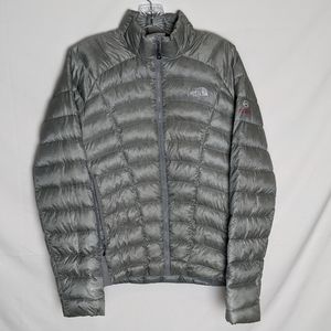 The North Face Women Summit Series 800 Down Jacket, Grey, Size M